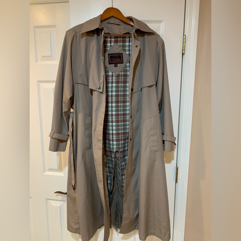 Women’s Trench Coat with Removable Lining